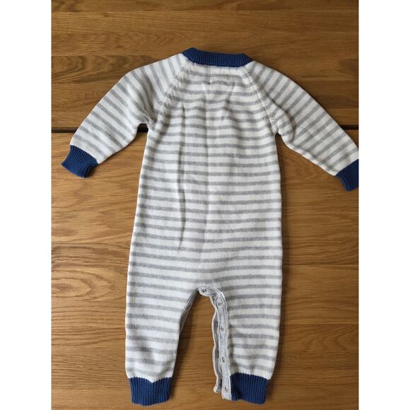 Kite Organic Cotton Striped Sheep Romper - Picture 8 of 8